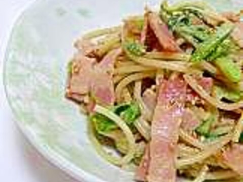 うどパスタ